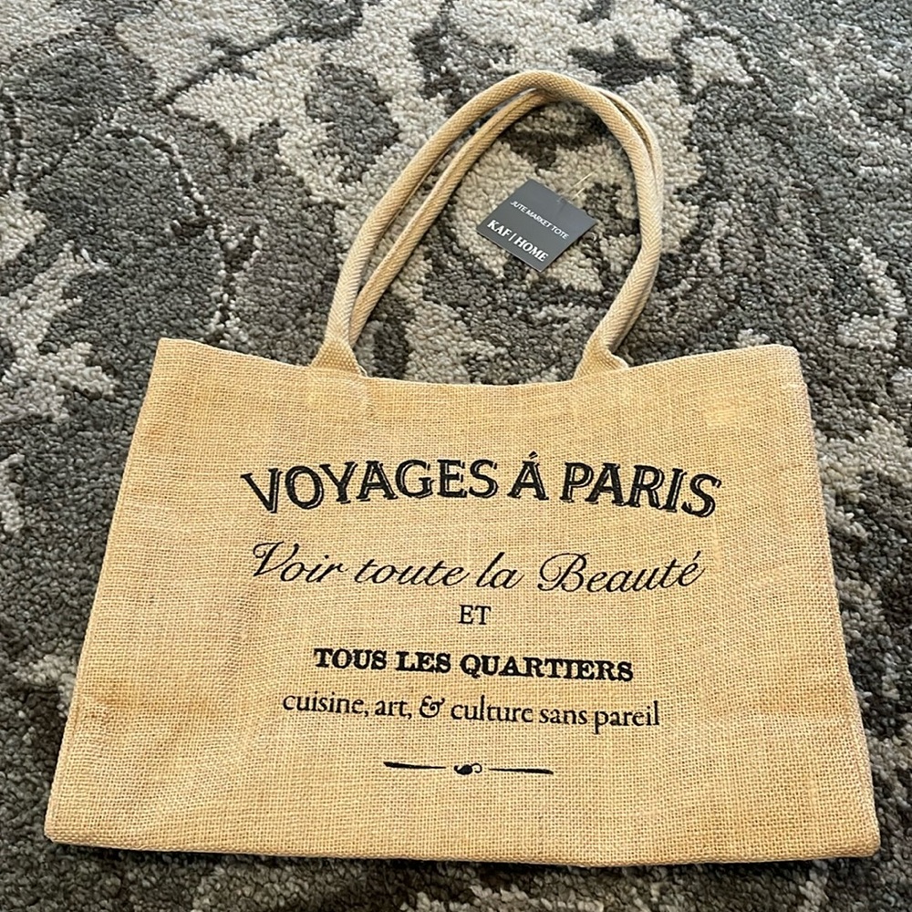 Jute Market Tote Bag